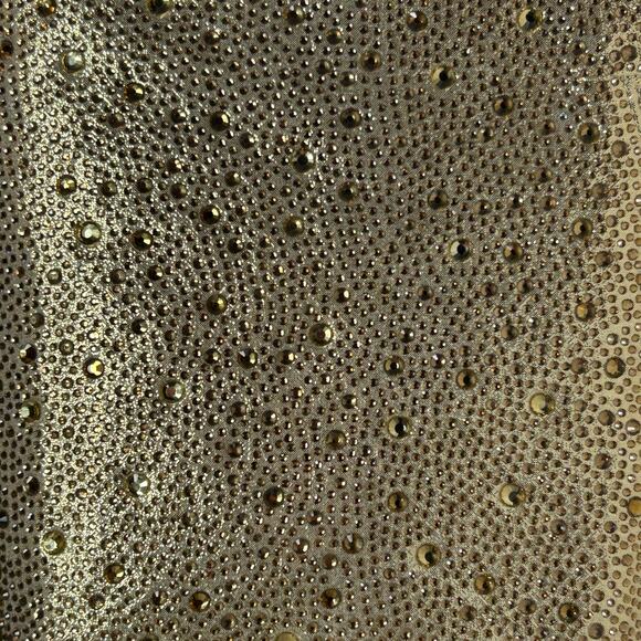 INC International Concepts SeveriaF5 Jeweled Knee High Boot Gold Women 7M NWB - Picture 9 of 14